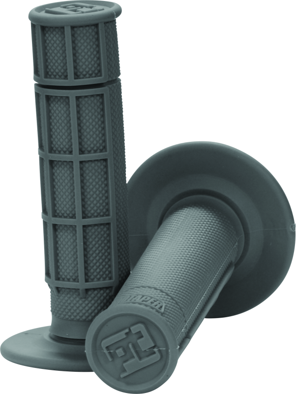 ProTaper Race Cut 1/2 Waffle Grips - Grey - Howling Moto