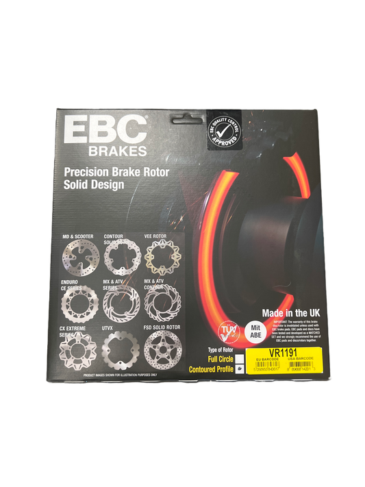 EBC VEE Rotor for 2022+ Honda Grom and Monkey - Howling Moto