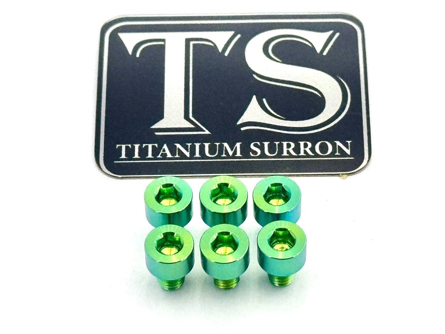 EBMX X9000 Heat Sink Titanium Bolt Kits (6) - Howling Moto