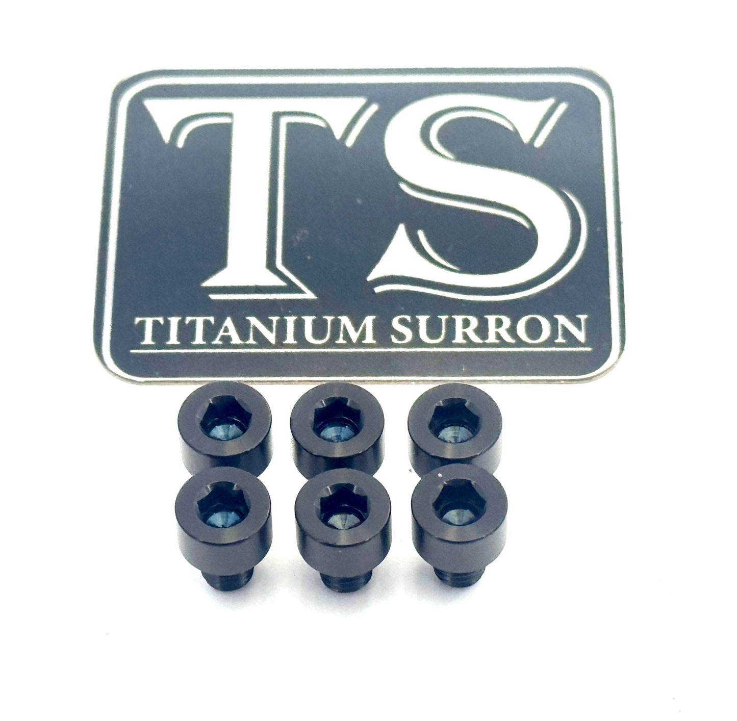 EBMX X9000 Heat Sink Titanium Bolt Kits (6) - Howling Moto