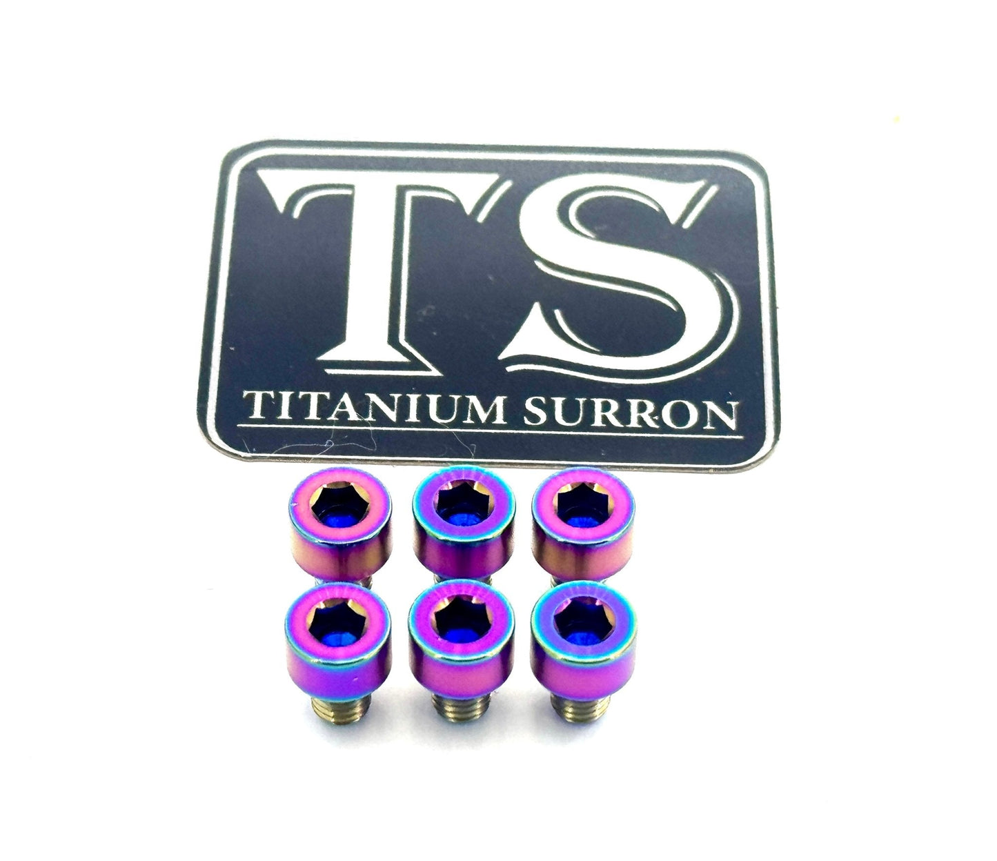 EBMX X9000 Heat Sink Titanium Bolt Kits (6) - Howling Moto