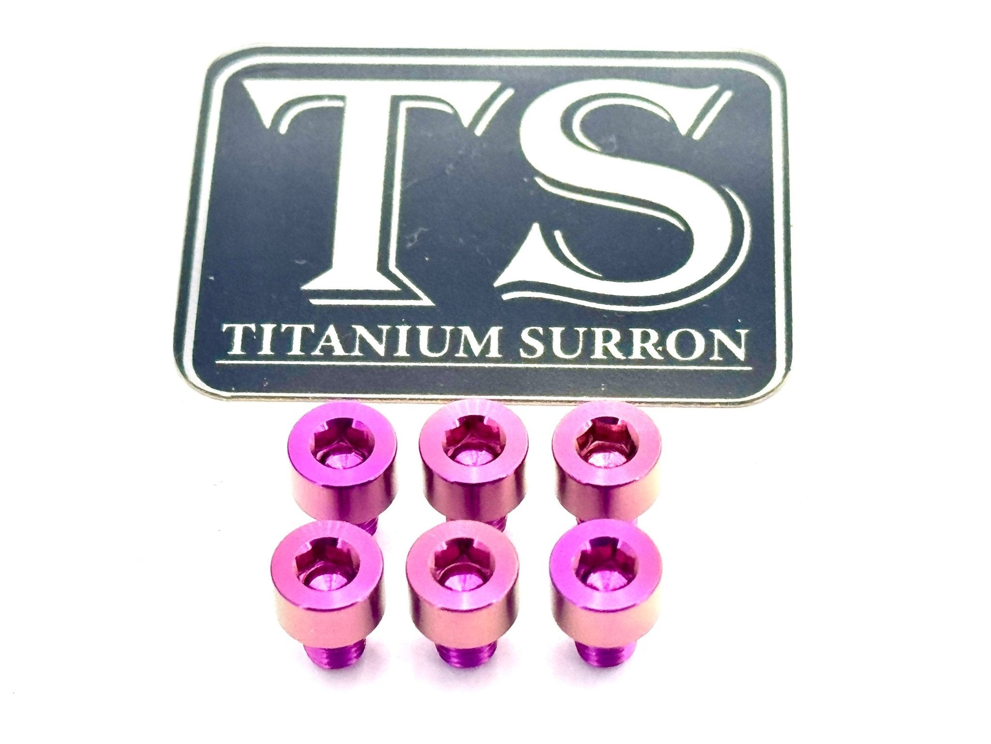 EBMX X9000 Heat Sink Titanium Bolt Kits (6) - Howling Moto