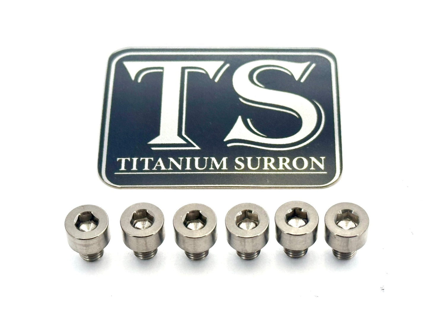 EBMX X9000 Heat Sink Titanium Bolt Kits (6) - Howling Moto