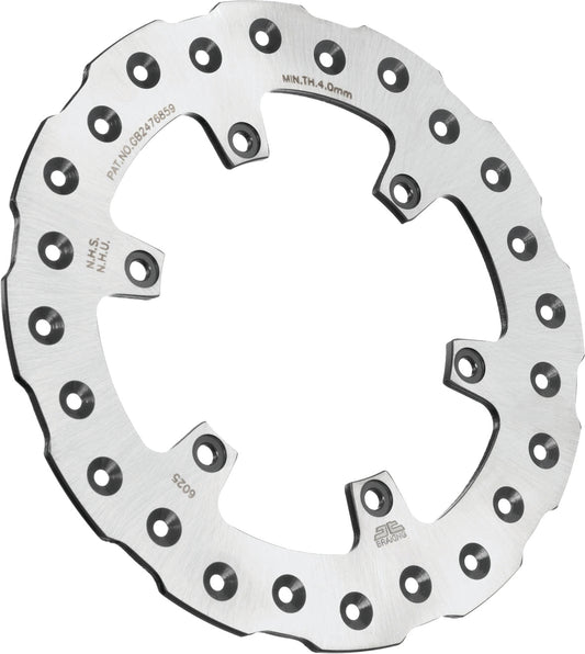 JT rear brake rotor SS self-cleaning for KTM motorcycles, featuring durable metal and vented design for optimal braking performance.