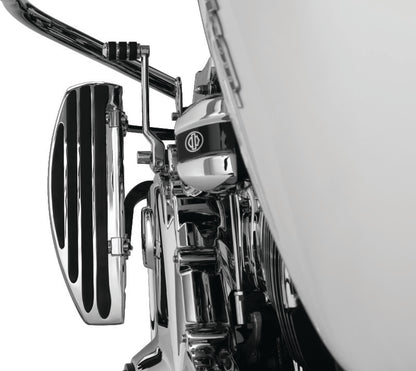 Kuryakyn, Kuryakyn Floorboard Relocator Brackets for Harley-Davidson Touring Models - Chrome Part #4609