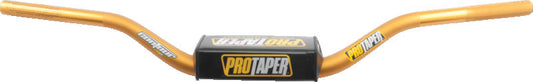 ProTaper Contour CR high handlebar in gold with 1/4 inch cut guides and clutch knurling for powersports vehicles