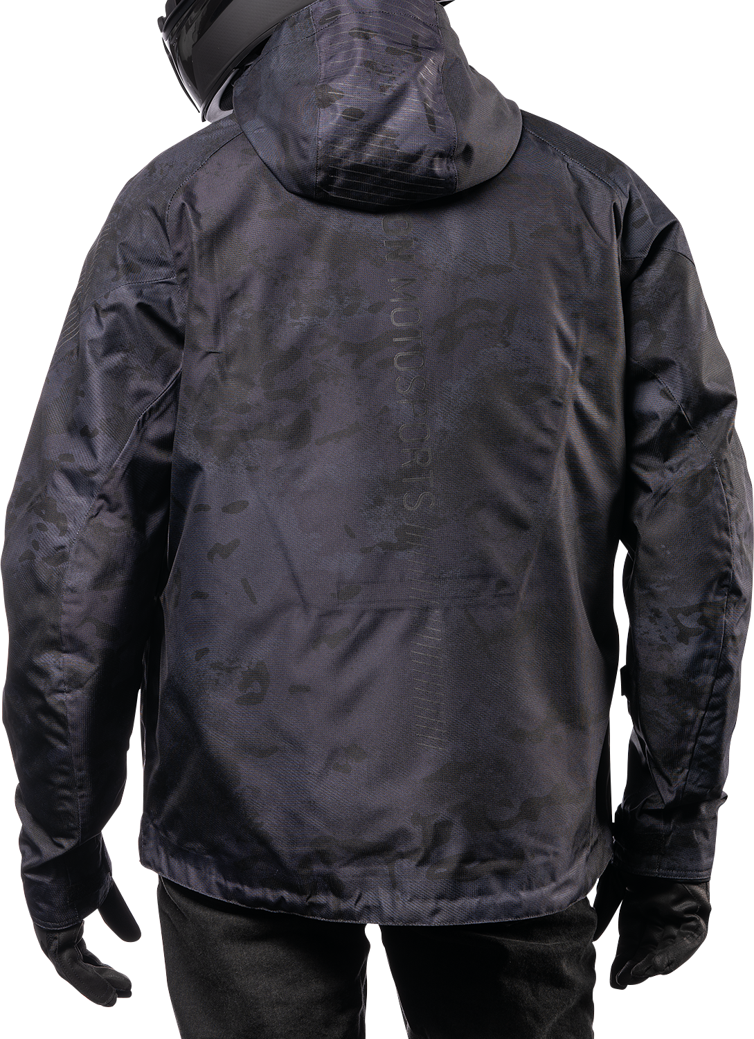 Bill's Exhausts ICON PDX3™ dark camo jacket in 3XL, featuring a stylish camouflage pattern and durable jacket design.