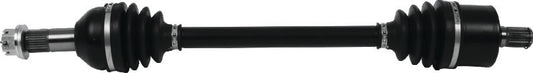 Rear left rugged axle for Can-Am Maverick Sport 1000, QuadBoss part #609575, shown on the vehicle's side.