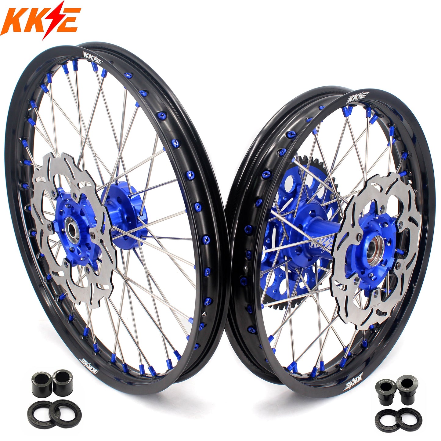 KKE 21/18 Enduro Off Road Wheels For SUZUKI DRZ400 DRZ400E DRZ400S - Howling Moto