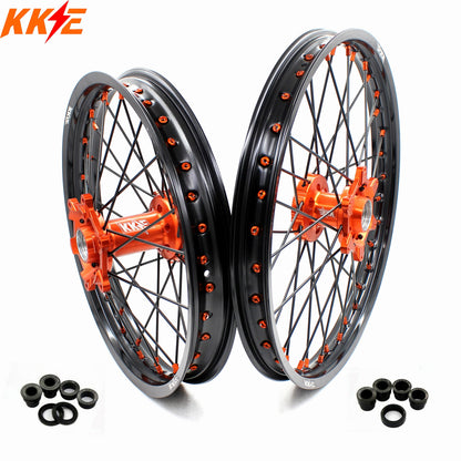 KKE 21in. 19in. Wheels For KTM SX SX-F XC SXF 125-530CC 2003-2025 Off Road Spoke Rims