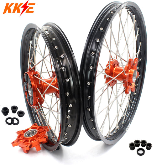 KKE 21/18 Enduro CUSH Drive For KTM EXC EXC-F EXC-W 125-530CC 2003-2024 Off Road Dirtbike Wheels - Howling Moto