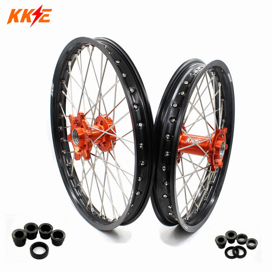 KKE 21" 19" Wheels For KTM SX SXF XC XCW XCF EXC EXC-F 125-530CC 2003-2025 Off Road Dirt Bike