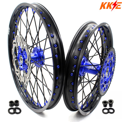 KKE 21in. & 18in. Enduro Dirtbike Wheels For SUZUKI DRZ400 DRZ400E DRZ400S - Howling Moto