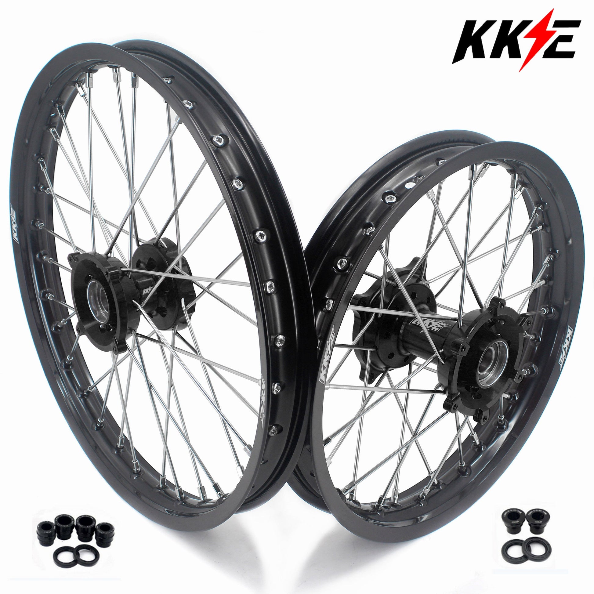 KKE 19/16 Factory Size Kids Big Wheels Rims Fit KTM SX 85 2021-2024 - Howling Moto