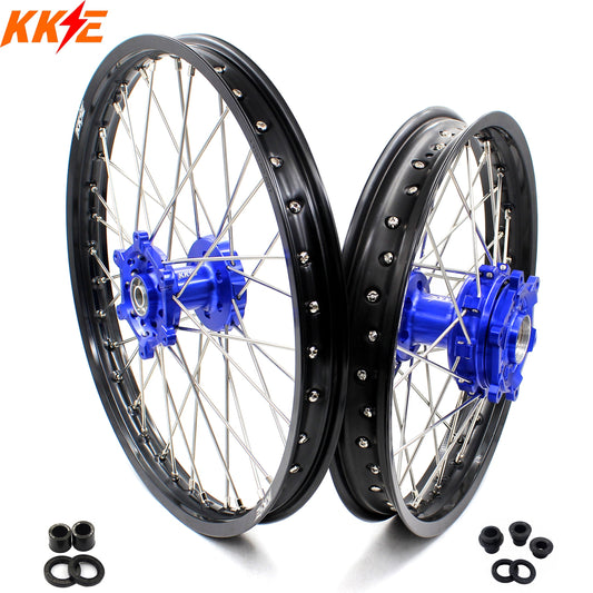 KKE 21 & 18 CUSH Drive Enduro Wheels For SUZUKI DRZ400 DRZ400E DRZ400S 2000-2024 - Howling Moto