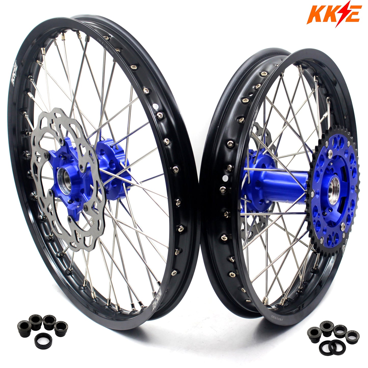 KKE 21/18 Enduro Dirt Rims For KTM SX EXC EXC-F XCW XC 125-530CC 2003-2024 - Howling Moto
