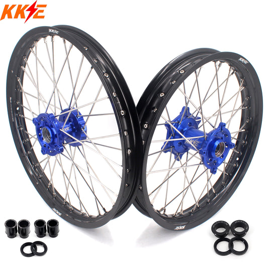 KKE 21 & 18 Enduro Wheels For KAWASAKI KX250F/450F 2019-2021 KX450 KX450X 2021-2023 - Howling Moto