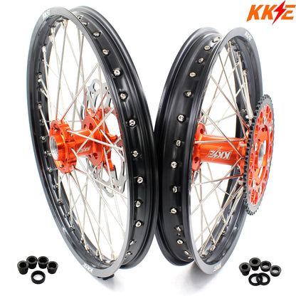 KKE 21" 19" Wheels For KTM SX SXF XC XCW XCF EXC EXC-F 125-530CC 2003-2025 Off Road Dirt Bike