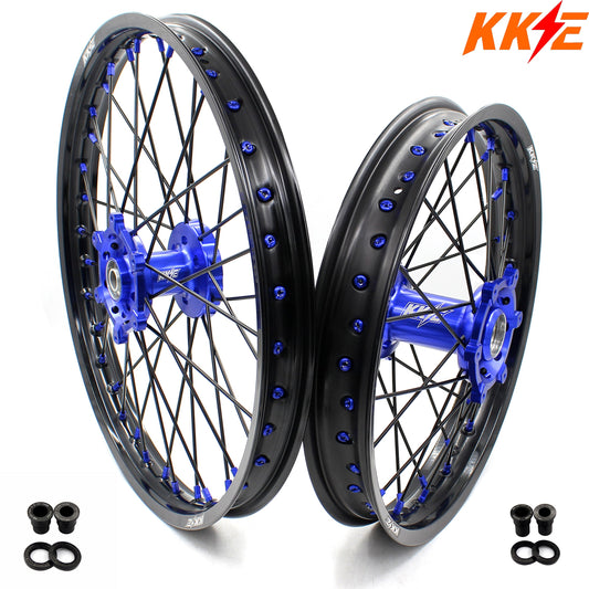 KKE 21in. & 18in. Enduro Dirtbike Wheels For SUZUKI DRZ400 DRZ400E DRZ400S - Howling Moto