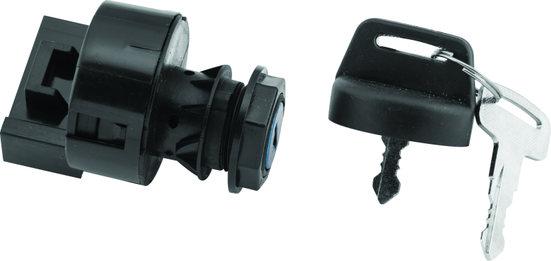 QuadBoss Polaris ACE 150 EFI and Trail Boss ignition switch showing key slot and switch mechanism.