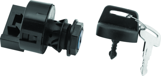 QuadBoss Polaris ACE 150 EFI and Trail Boss ignition switch showing key slot and switch mechanism.