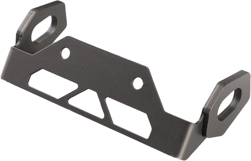 YOSHIMURA V2 Fender Eliminator Kit with OEM taillight installed on motorcycle, showcasing sleek, custom motorcycle tail section.