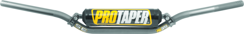 ProTaper SE KX Low Handlebar in platinum gray, featuring durable speed and strength design for motocross bikes.