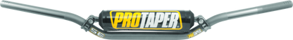 ProTaper SE KX Low Handlebar in platinum gray, featuring durable speed and strength design for motocross bikes.