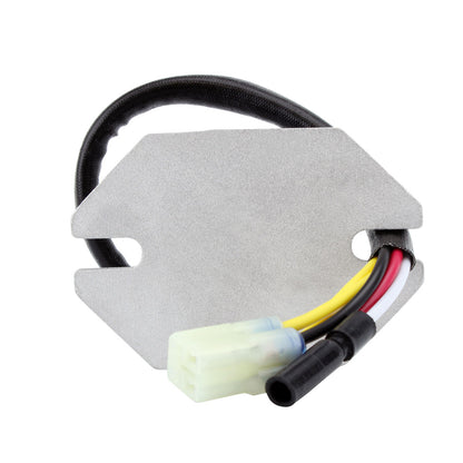 RM STATOR RMS900-105941 90W AC/DC Stator Lighting Kit with regulator and pickup installed on a motorcycle engine part