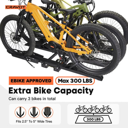 CRAVOT CyberRack S3 Hitch Bike Rack - Howling Moto