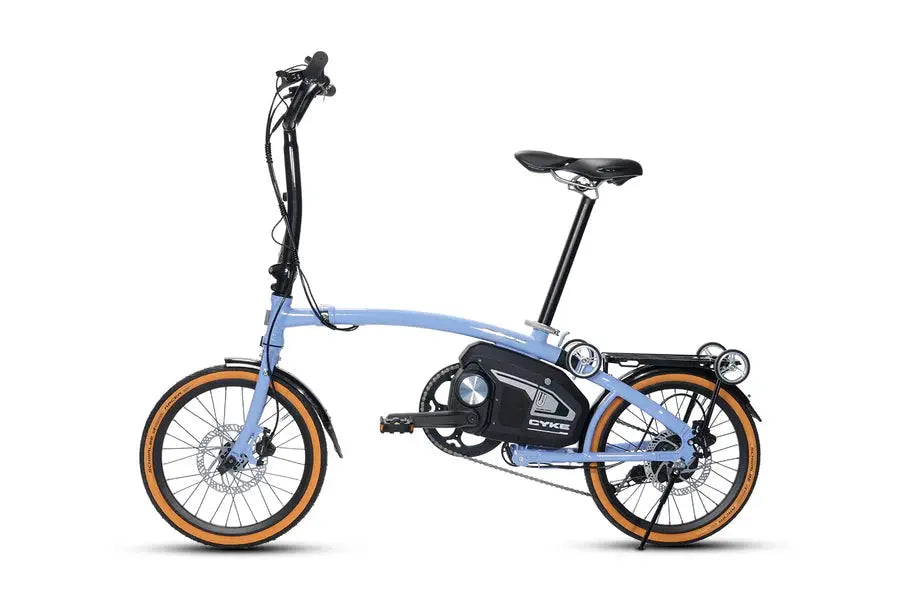 CYKE Kingfisher Mid-Drive Folding eBike - Howling Moto