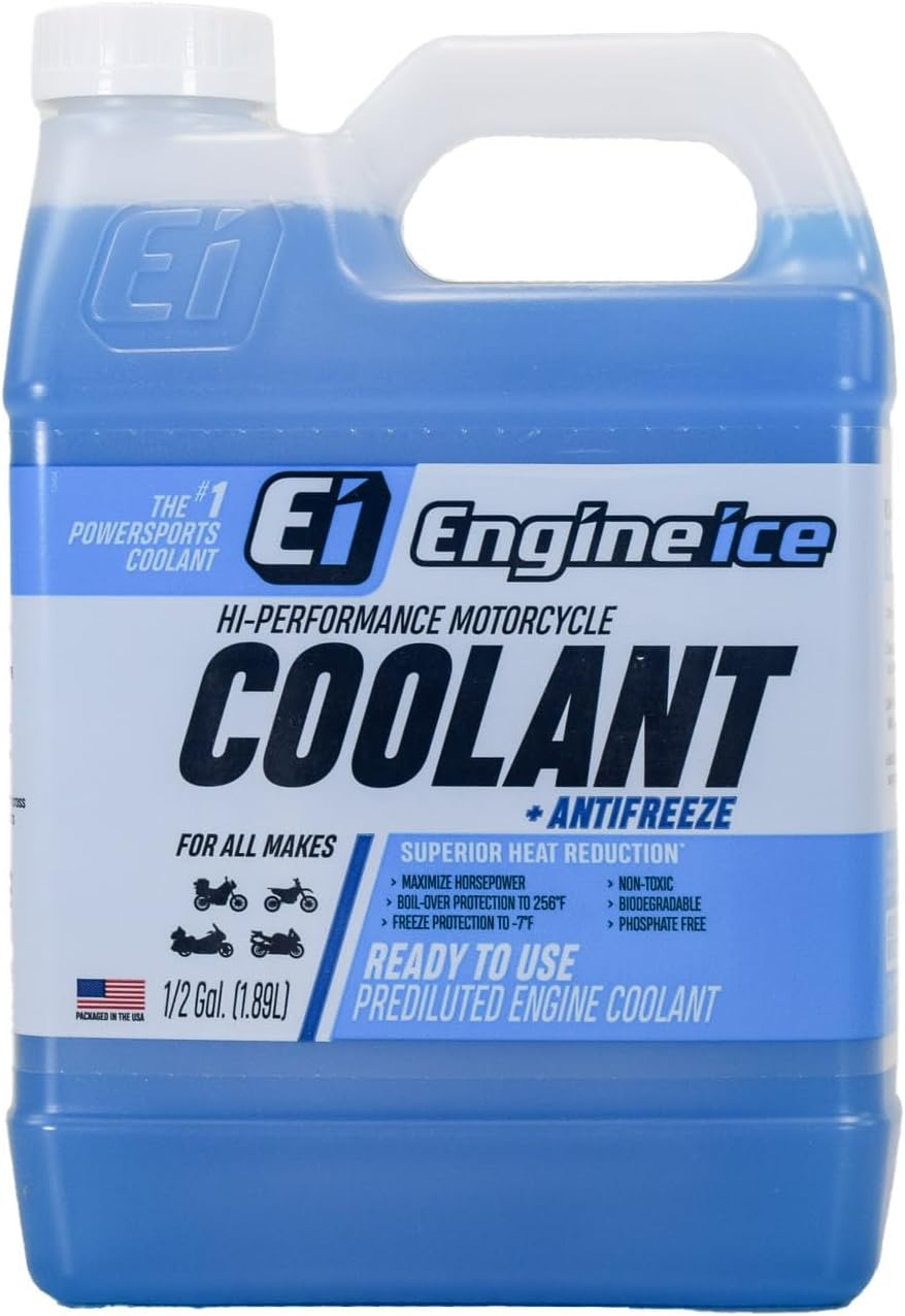 Engine Ice High-Performance Coolant 1/2 Gal. | Howling Moto