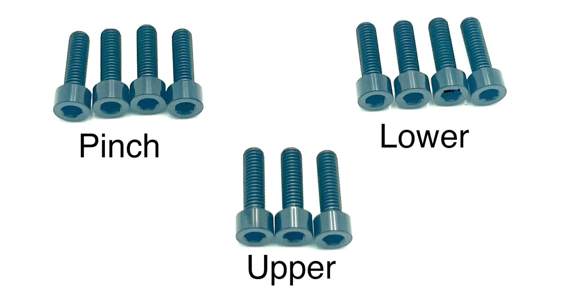 Titanium EXT Ferro Fork 11/17 Piece Bolt Kits - Howling Moto