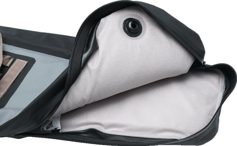 Kuryakyn Torke Dry Rifle Case waterproof and submersible rifle protection for hunting and range use, shown in black with secure latches.
