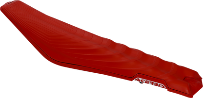 ACERBIS X Seat for Gas Gas 2021-2023, red and black body seat with sleek design, compatible with Bill's Exhausts models.