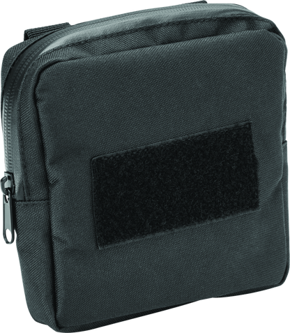 Kuryakyn Quick Stash Molle Pouch for motorcycles with durable fabric and multiple attachment points for secure storage