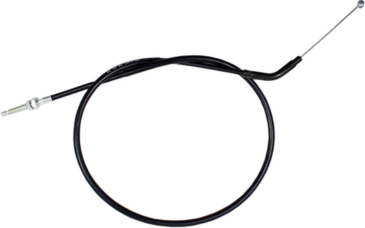 Motion Pro black vinyl clutch cable, part no. 02-0307, showing the durable cable with protective black vinyl coating for motorcycle clutch systems.