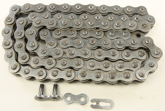 JT Heavy Duty Chain HDR 520 084L for off-road use, showing the durable metal chain with heavy-duty links for rugged terrain.