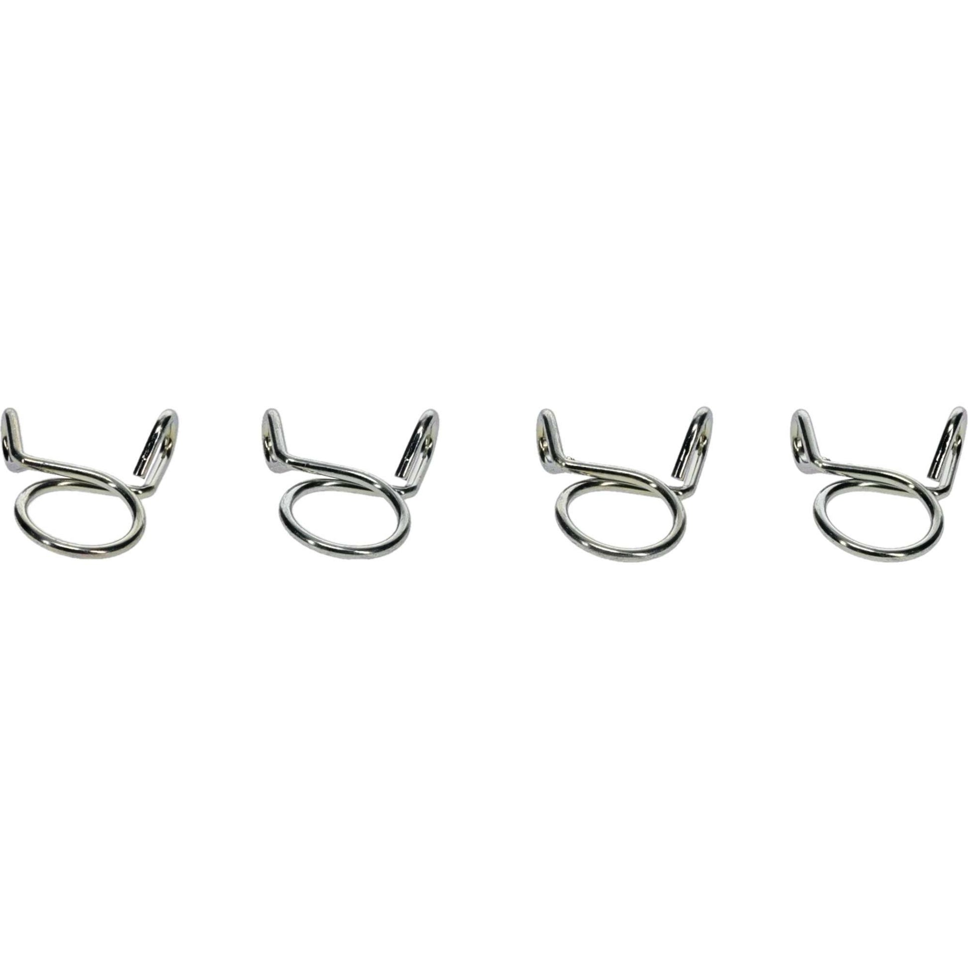 ALL BALLS Hose Clamp Refill Kit 4-Pack showing durable replacement clamps for reliable hose sealing.