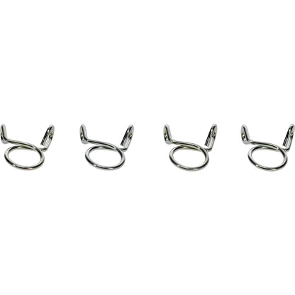 ALL BALLS Hose Clamp Refill Kit 4-Pack showing durable replacement clamps for reliable hose sealing.