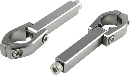 ZETA Armor replacement clamps for 7/8 inch exhaust pipe, model ZE71-1713, showing metallic clamps with rubber lining.