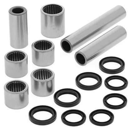 QuadBoss Yamaha YFZ450R linkage repair kit, part number 416221, showing assembled metal components for ATV suspension repair.