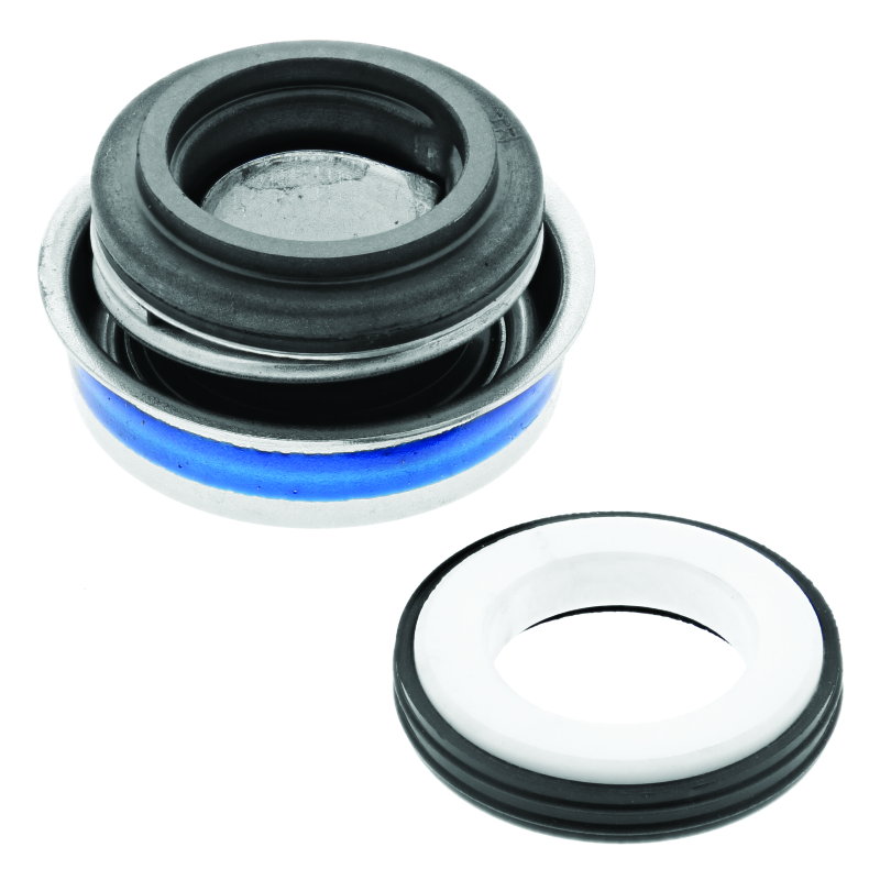 QuadBoss water pump mechanical seal for Arctic Cat 650 V2 4x4 and Yamaha YFM660R Raptor models, shown on the product image.
