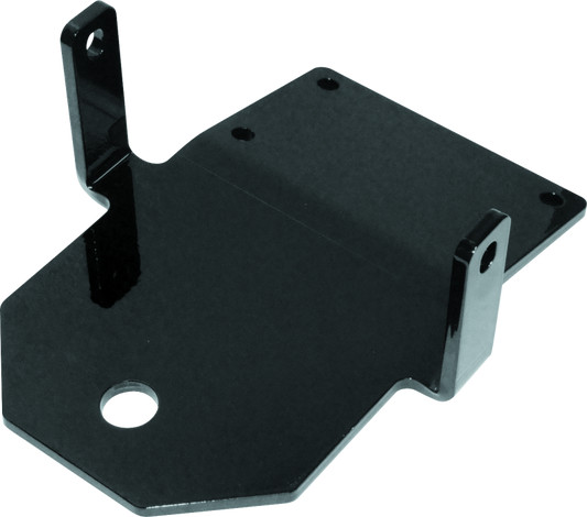 QuadBoss KAF400 Mule SX 4x4 trailer hitch part in heavy-duty steel with powder coating, shown in close-up image.