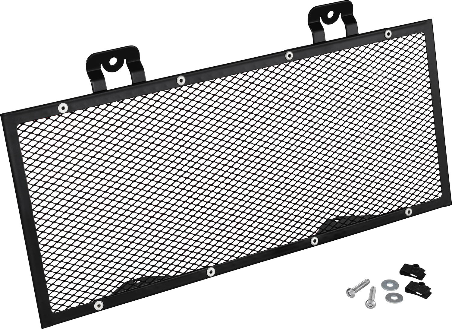 Bill's Exhausts Show Chrome Radiator Grille for Ryker 41-419 engine, shiny chrome finish, detailed close-up of the grille design