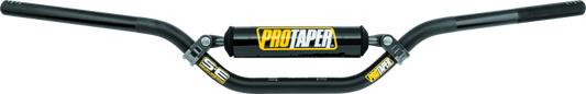 ProTaper SE Trials Mid Handlebar in black, designed for motocross and trial bikes, featuring durable construction and ergonomic design.