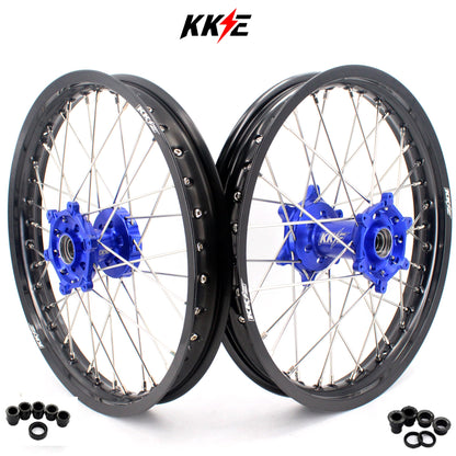 KKE 1.85*19 & 2.15*19 Flat Track Wheels Rim For Yamaha WR250F 2001-2016  WR450F 2003-2015 - Howling Moto