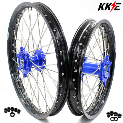 KKE 21"&19" Dirtibke Wheels Rim For YAMAHA YZ125 YZ250 YZ250X YZ250F YZ450F WR250F WR450F