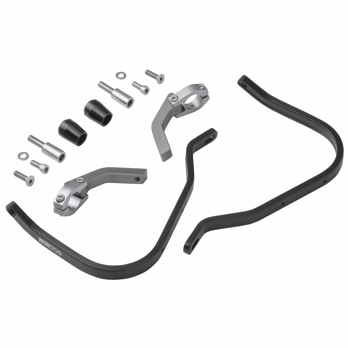 ZETA, ZETA Adventure Armor Handguards for 22.2mm Handlebar - Black (Part Number ZE72-6221)