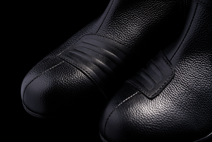 Black ICON Women's Tuscadero™ boots in US size 5, featuring stylish design and ankle-high silhouette by Bill's Exhausts.